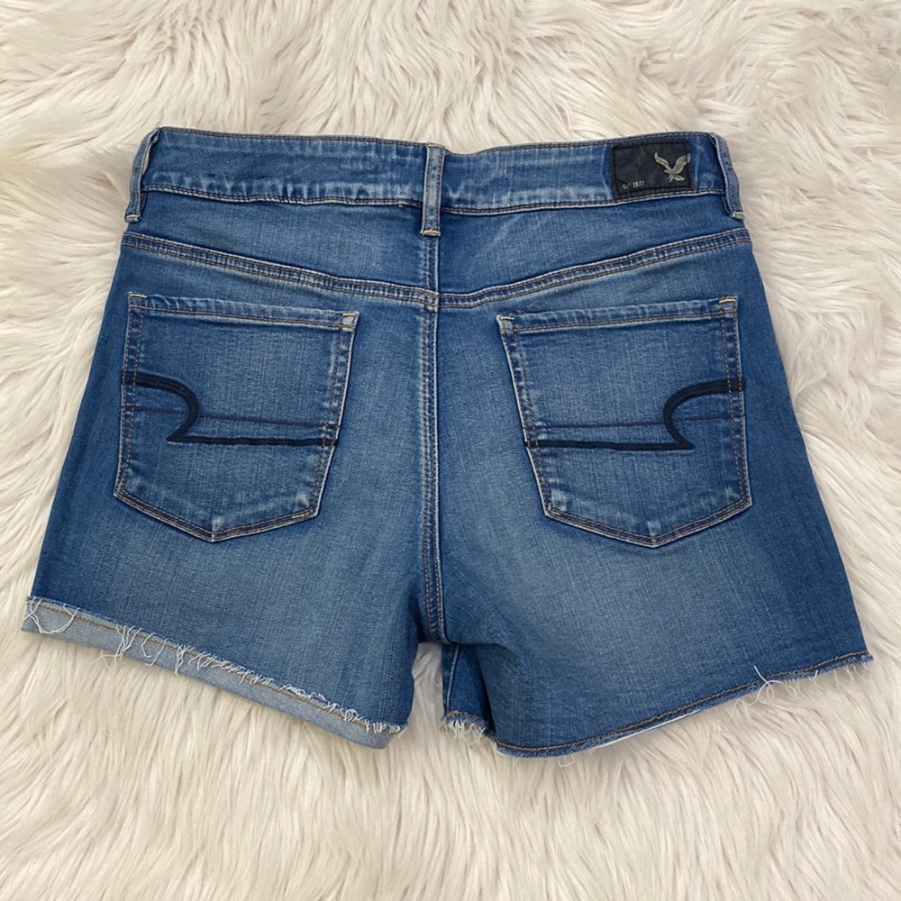 American Eagle Outfitters Classic Blue Denim Jean Shorts
